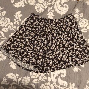 LA Hearts Floral Circle Skirt